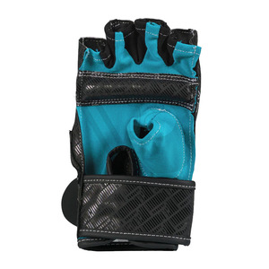 Low MOQ Highest Quality Customized <b>MMA</b> <b>Gloves</b> Cowhide Leather <b>Custom</b> Logo Lace-Up Closure Adjustable Wrist Strap UV Protection - Product Image 2