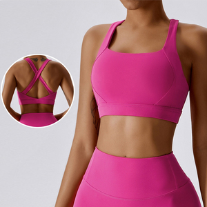 Fitness Yoga Soutien-Gorge Gym Crop Top Sportswear Sexy High Impact Plus La Taille Sous-Vêtements Femmes Sport Soutien-Gorge - Product Image 2