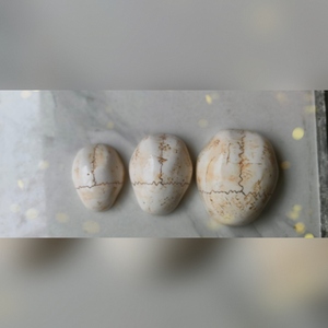 Juego de Cuencos de Calavera Kapala de Primera Calidad, Decoración para Sala de Meditación Budista Nepalí, Butanés y Japonés, Regalo Espiritual, Hecho en India - Product Image 5