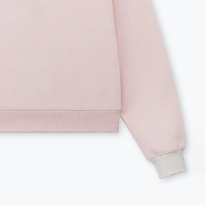 Pull molletonné oversize personnalisé avec logo imprimé, col montant, en coton doux, respirant et écologique, pour femme, style streetwear hiver - Product Image 3