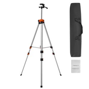 Treppiede Leggero per Livella Laser con Attacco Filettato 0.25 x 20, Regolazione Altezza 27.36-68.11 Pollici, Bolla di Livellamento Integrata S-Laser - Product Image 1