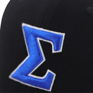 Casquette de baseball réglable brodée avec les lettres grecques Phi Beta Sigma, bleu roi, 1914, pour la fraternité - Product Image 4