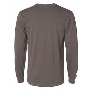 Camiseta de Algodón de Manga Larga para Hombre, 180 g/m², Corte Holgado, Cuello Redondo, Informal, Personalizable con Bordado e Impresión, Proveedor Mayorista - Product Image 2