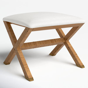 Tabouret d'appoint en rotin Solution d'assise élégante pour une utilisation intérieure ou extérieure - Product Image 3