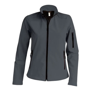 Veste softshell unisexe doublée polaire coupe-vent résistante à l'eau coupe ajustée pour l'extérieur blanc rouge marron gris personnalisable OEM - Product Image 5