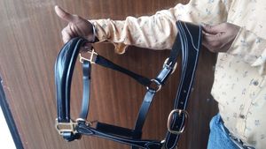 Diadema de Cuero Resistente para Caballo, para Decoración de Bridas y Mejora del Rendimiento Ecuestre - Product Image 2