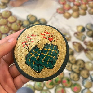 Vietnam Conical <b>Hat</b>/Basket Keychain For Making Aromatic Gift <b>Boxes</b> And Formulating Natural Lines By 99 Gold Data Co - Product Image 4