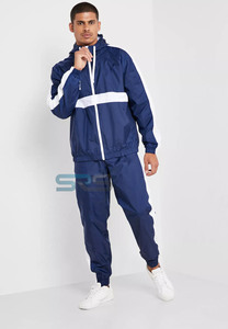 Trajes Deportivos Ligeros de Dos Piezas, Diseño Deportivo, Logotipo Personalizado Impreso, Impermeables, con Cremallera, Tallas Grandes, Transpirables, para Invierno - Product Image 2