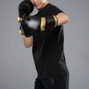 Guantes de Boxeo Muay Thai de Alta Calidad, Diseño Personalizado, Cuero Vacuno, Guantes de Sparring, Equipo Profesional de Artes Marciales 2026 - Product Image 1