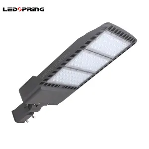 Lampu Penerangan LED Tinggi 300W, Perlengkapan Penerangan LED Jalanan DLC 100-277V 347V UL DLC