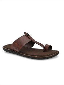 Men's Leather Slipper Breathable Anti Slip Walking Sandals Daily Wear <b>by</b> Asken Atelier - Product Image 4