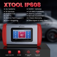 Escáner OBD2 XTOOL Inplus IP608, Herramienta de Diagnóstico Completo del Sistema, Compatible con CANFD, Más de 30 Servicios, Actualización Gratuita de por Vida