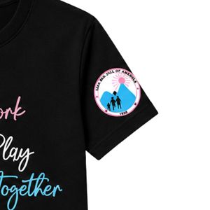 Camiseta de manga corta con cuello redondo para niños pequeños, top informal para el día a día, ropa cómoda para la escuela, ropa de uso diario para niños pequeños - Product Image 6