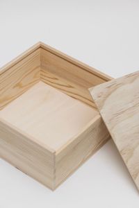 Premium Wooden <b>Storage</b> <b>Box</b> Lid Rectangle Shape Minimalist Design 1 Layer Dishwasher Safe Steamable 1-3L Capacity for Sundries - Product Image 1