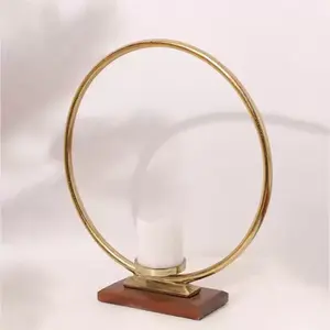 ที่วางเทียนทรงกลม (ทอง) - Product Image 2
