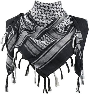 Cotton Shemagh Keffiyeh Desert <b>Scarf</b> Neck <b>Head</b> Wrap with Tassel for Men <b>Women</b> - Product Image 1