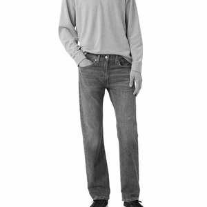 Jeans de Mezclilla para Hombre, Corte Recto, Lavado a la Piedra, Cintura Media, Corte Regular, Algodón, Casual, para Otoño - Product Image 2