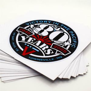 Branded Custom PVC <b>Vinyl</b> Stickers | Gloss Self-Adhesive Eco-Friendly UV Printed Waterproof Reusable <b>Removable</b> Logo Decals Window - Product Image 4