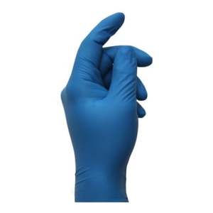 Ansell Versa <b>Touch</b> 92-465 Blue Nitrile Splash <b>Gloves</b> offers excellent chemical and mechanical properties, comfort and dexterity - Product Image 3
