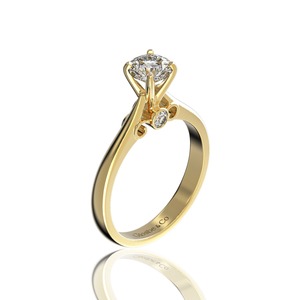 Glosbe & Co Women's <b>Rings</b> Basic Natural Diamond Women's <b>Ring</b> Elegant Design Gold Border Brilliant Diamond Cut Vietnam Wholesale - Product Image 2