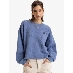 Sudadera Personalizada para Mujer, con Estampado en Relieve, Acolchada, Cuello Redondo Texturizado, Mezcla de Algodón Premium, Sudadera con Capucha - Product Image 4