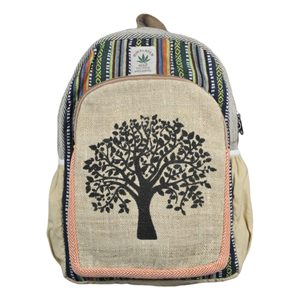 Sac à dos en coton et chanvre, alternative écologique et élégante - Product Image 1