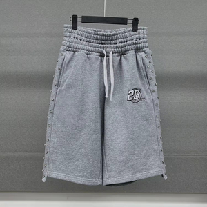 Custom High Quality Casual Mid Streetwear Polyester <b>Flare</b> Sweat Pants <b>Men</b> Sports Running Regular Print Track Reflective - Product Image 4