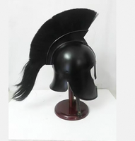 Casque de Chevalier Médiéval en Métal Poli Fait Main CH, Modèle Troie, Achille, Spartan, Décoration d'Intérieur, Objet de Présentation, Cadeau Pâques Noël