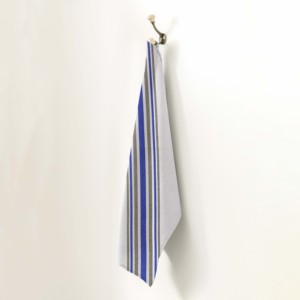 Meilleur design, serviettes de cuisine de luxe 100% coton tissé, rayées teintes en fil, sur le thème du golf, serviettes de cuisine douces - Product Image 1