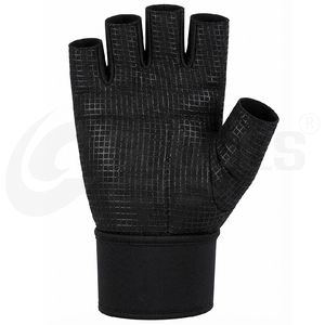 Gants de sport demi-doigts haut de gamme légers, respirants, en Spandex et cuir, durables et ajustables pour l'exercice, la musculation et le bodybuilding - Product Image 4