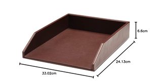 Premium PU Leather <b>Desk</b> Organizer Stylish Office <b>Table</b> Organizer for Home & Workspace - Product Image 5