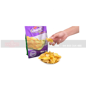 Chips de Jaca de frutas secas de primera calidad con bolsa con cremallera Chips de frutas de calidad de Vietnam - Product Image 1