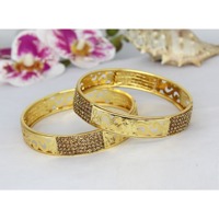 Bracelets de créateur plaqué or bracelets à la mode en laiton pur antique bracelets ensemble bijoux de Dubaï pour les femmes avec le meilleur prix bracelet
