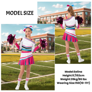 Tenue de cheerleading personnalisée pour femmes 2026, ensemble deux pièces, vêtements de compétition, fabrication OEM, marque privée - Product Image 4