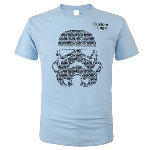 Camiseta de Manga Corta con Cuello Redondo para Hombre, Impresión Personalizada de Fotos y Logotipos, 100% Algodón, Transpirable, Informal, MOQ 2 Piezas, Unisex, Reino Unido 2026 - Product Image 1