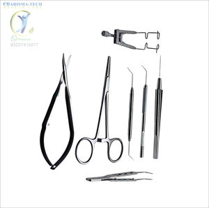 ชุดเครื่องมือผ่าตัดตา Lieberman Speculum Phaco Chopper Mosquito Forceps สำหรับผ่าตัดเปลือกตา ทำจากเหล็กกล้า ได้รับการรับรองมาตรฐาน CE - Product Image 6