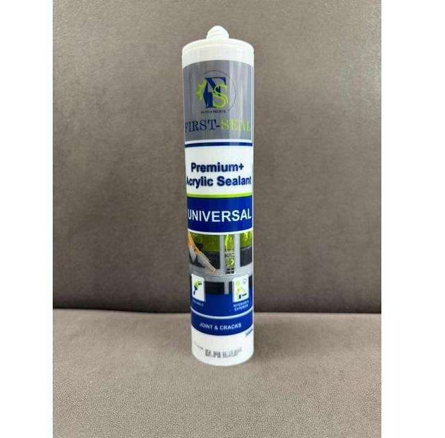 Acrylic Sealant 300ML Construction Sealant for Interior Finishing for Filling on Walls Tiles Plaster Brick Wood Surfaces