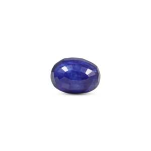 Natural 7.7 Carat Blue Sapphire Loose Gemstone Brilliant Cut 11mm for Fine Jewelry - Product Image 2