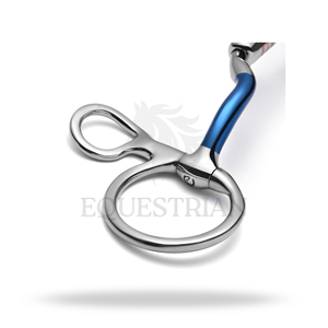 Baucher Low Port Capsule Sweet Iron Snaffle para entrenamiento y control en equitación - Product Image 4