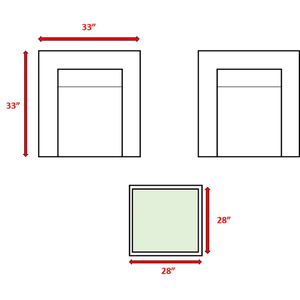 Set di mobili da giardino in vimini rattan per 2 persone, completamente assemblato, con comodi cuscini - Product Image 5