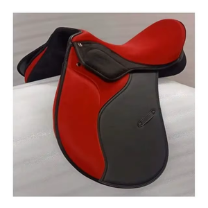 Silla de Montar Sintética de Buena Calidad para Salto y Doma, Azul, Personalizada, Duradera, Cómoda, Equipo Profesional, Exportación de Fábrica, Hecho en India - Product Image 3