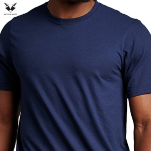 Camisetas Deportivas de Manga Corta de Algodón de Alta Calidad, Servicio OEM, Último Estilo, con Tecnología de Absorción de Humedad para Gimnasio - Product Image 6