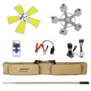 Lámpara LED Telescópica Portátil de 15000lm para Camping y Pesca, con Soporte para Caña de Pescar - Product Image 3