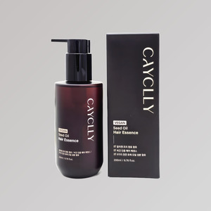 น้ำมันบำรุงเส้นผมสูตรเกาหลี K-Beauty CAYCLLY Seed Oil Hair Essence ผลิตในเกาหลี 200 มล. ผลิตภัณฑ์บำรุงเส้นผม - Product Image 3