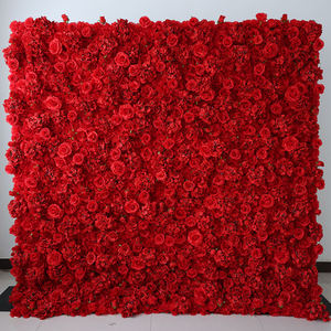 2.4X2.4m <strong>Backdrop</strong> <strong>Frame</strong> for Artificial Rose Red Flower Wall Outdoor Wedding Decoration Background Wall Hotel Stage Decoration - Product Image 4