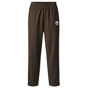 Conjunto de Chaqueta y Pantalones Deportivos Smart Piped para Hombre, Ropa Deportiva Casual con Chaqueta con Cierre, Traje Deportivo de Moda en Color Marrón - Product Image 3