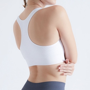 Sujetador Deportivo Ligero para Mujer, Transpirable, con Logotipo Frontal, de Secado Rápido, con Gran Soporte, Estilo Simple, Spandex/Poliéster 2025 - Product Image 3