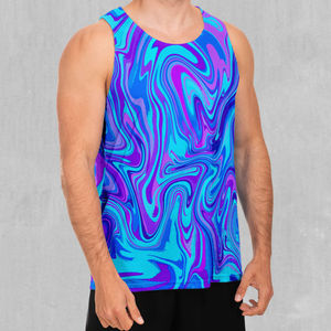 เสื้อกล้ามแห้งเร็วแบบกำหนดเอง พิมพ์ลายแบบ Dye Sublimation ทั้งตัว เสื้อกล้ามผู้ชายสำหรับฤดูร้อน ฟิตเนส ยิม เสื้อกล้ามออกกำลังกายสำหรับผู้ชาย เสื้อกล้ามฟิตเนส - Product Image 1