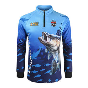 Camisa de Pesca Personalizada de Alta Calidad para Hombre, Protección UV 50+, Sublimada, Secado Rápido, Manga Larga - Product Image 3