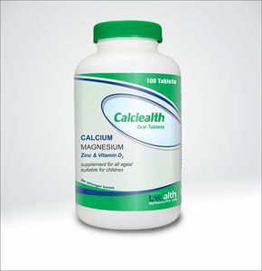 Comprimés de complément alimentaire Calcium Magnésium Zinc pour un soutien nutritionnel quotidien, marque LIVEALTH BIOPHARMA, durée de conservation de 2 ans - Product Image 1